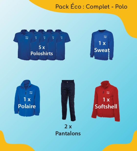 Pack Éco: Complet - Polo