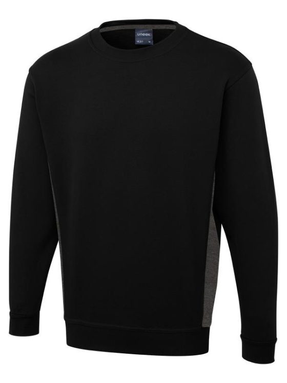 Uneek Sweatshirt Contrasté -  UC217 – Image 2